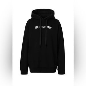 Burberry Logo Print Hoodie
